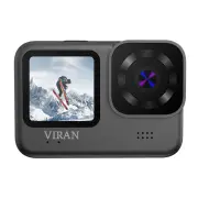 VIRAN V9 4K 60FPS WiFi Anti-shake Action Camera with Remote Control Dual Color Screen Diving Cycling Waterproof Sports R