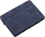 [yanzisura] Thin Magic Wallet | PU Leather Minimalist Wallet with Magic Money Clip & Card Holders,Money Wallet, Credit Card Holder, Coin Purse for Men