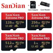 Micro SD Card Sandian High Speed Class 10 Micro TF/SD Card 30MB/s A2