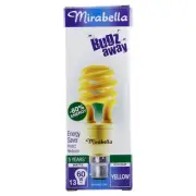 B22 Bayonet Insect Repellent Yellow Light Bulb Fly Moth Mosquito Pest ControlDIY