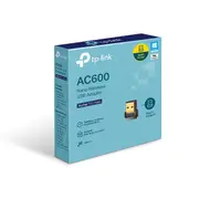 TP-Link Archer T2U Nano AC600 Nano Dual Band Wi-Fi USB Adapter, 433 Mbps at 5 GHz + 200 Mbps at 2.4 GHz, USB 2.0 Archer T2U Nano