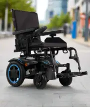 Quickie Q100 Power Chair + 55AH x2 Suited Batteries (Includes Headrest)
