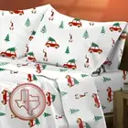 Luxury Egyptian Cotton California King Printed Sheet Set, 600 Thread Count Extra