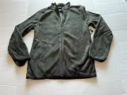 New OT Revolution boys green fleece zip jacket no pockets size 12/14