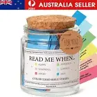 Bible Verse Jar, Read Me When Bible Verses Jar, Prayer Jar, Bible Jar, Hope Jar