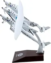 Pre-Built Model Aircraft 19CM 1/200 Scale Highly Detailed Airliner Model for Virgin Galactic Spacecraft N348MS Aircraft Collectible Model Miniature Airplane Model