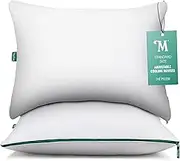 Marlow Adjustable Memory Foam Pillow by Brooklinen - Provides Back and Neck Pain Relief - Ideal Back, Stomach and Side Sleeper Pillow - Cooling-Infused Pillow - Standard/Queen Size