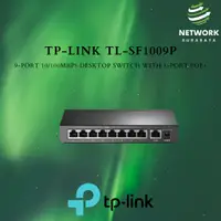 在飛比找蝦皮購物優惠-Tp LINK TL-SF1009P 9 端口 10/100