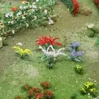 Free Shipping MP SCENERY 180 Cymbidium Orchids HO Scale Railroad Layout