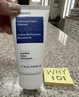 Korres Greek Yoghurt Foaming Cream Cleanser 2.54oz/75mL MINI SZ NWOB SEALED $16