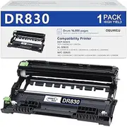DR830 Drum Unit High Yield Replacement for Brother DR-830 Drum Unit Black 1 Pack HL-L2400D HL-L2460DW HL-L2405W HL-L2465DW HL-L2480DW DCP-L2640DW MFC-L2820DWXL MFC-L2820DW Printer (Not Toner)
