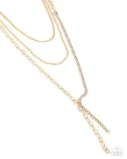 Paparazzi Ornate Ovsession Gold Necklace NWT