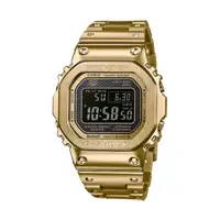 在飛比找PChome24h購物優惠-【CASIO G-SHOCK】金屬感太陽能方形電子腕錶-奢華