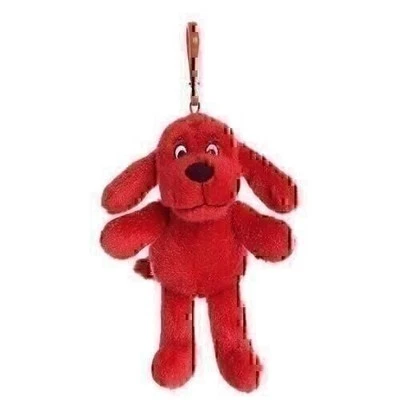 Aurora® Playful Clifford® Clifford Keychain Stuffed Animal - Childhood...