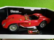 BURAGO 1962 FERRARI 250 GTO 1/18 SCALE BURSGO RED 18/2/1983 ITALY NEW
