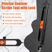 Precise Contour Scribe Tool with Lock Adjustable Contour Gauge Scribe Tool HuOIP