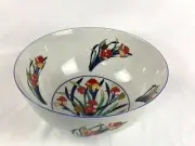 New Vintage Tiffany Decorative Round Serving Bowl 10" Freesia Design TIC5