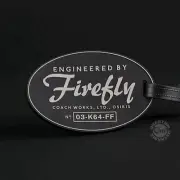 Firefly - Q-Tag Luggage Tag NEW Quantum Mechanix