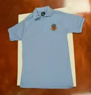 Moosehead Canadian Lager Embroidered Polo - Lt Blue - Mens Size L (42-44) Mint