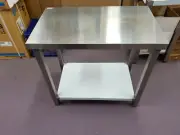 Gas wok burner cooker bench stove table full stainless steel heavy duty 100cm