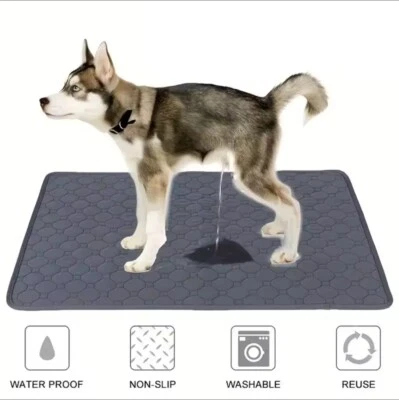 Reusable Washable Dog Pee Pad Absorbent Waterproof Mat for Puppy Cat Training