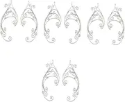 [WOFASHPURET] 4 Pairs Elegant Fairy Ear Cuffs Non Piercing Earring Cuffs for Women Add a Charming Touch