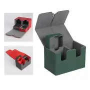 160+ Sleeved Game Cards Deck Storage Box Protective Container Case for Tcg MTG