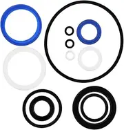 PHENOFICE 10pcs Oil Seal Ring Plumbing Seal Ring High Ring Gas Sealing Ring Rubber Ring Repair Kit High Pressure Sealing Rings High Temperature Repair Kit Hydraulic Cylinder