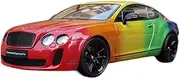 Scale Finished Model Car 1/18 for Bentley Continental GT Coupe Alloy Diecast Car Model Simulation Vehicle Collectible Ornament Miniature Replica Car
