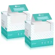 Face Towels, 10"×12" Disposable Face Towel, Face Towelettes XL, Ultra Soft Ma...