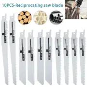 Reciprocating Saw Blades Kit 10 for wood, plastic