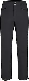 [Ziener] Men's Softshell Trousers | Ski Tour, Nordic, Windproof, Elastic, Functional Nerudo Black