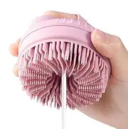 Body Scrub Brushes - Anti-Slip Silicone Body Scrubber,Skin Friendly Bath Brush, Portable Massage Brush for Home, Bathroom, Shower