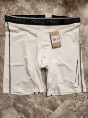 Men's Nike Pro Dri-Fit compression shorts White Men's Size 3XL Tall New