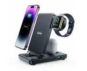 JOYROOM 4 in 1 Foldable Magnetic Charging Station For iPhone, AirPods, Apple Watch, Lightning Charging Station