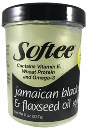 Softee Jamaican Black Castor & Flaxseed Oil Styling Gel 227g (8oz)