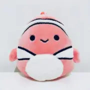 Squishmallows Ricky The Orange Clownfish Clip On 3" Rare Size 2019 HTF