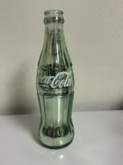 Coca Cola Bottle Mexico Silver Chrome Hard To Find