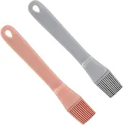 MAGICLULU Silicone Basting Brush Set 2 Pcs Versatile for Kitchen BBQ Baking Non-Slip Grip