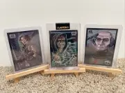 2022 Chrome Galaxy Wave Refractor /99 Leía Organa, Emperor’s Power & Echo