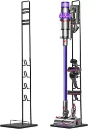 No-Drill Dyson Vacuum Stand with Heavy Base - Organize Your Cleaning Space