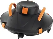 Cordless Robotic Pool Cleaner, Lasts 120 Min, Automatic Vacuum for Above-Ground Pools up to 914 Sq.ft, Portable