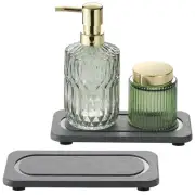 2Pack Diatomite Stone Coasters Water Absorbing Sink Tray for Kitchen & Bathro...