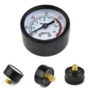 Air Compressor Pressure Gauge 13mm 1/4 For BSP Thread 0-180PSI 0-12Bar Manometer