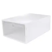 6 Pcs Thickened Transparent Shoe Box Storage Organizer Shoes Work