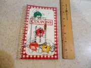 M&M Mars Coupon Organizer Holder Spiral Book Vintage 1996 Old Style Bakers