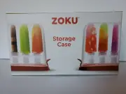 ZOKU QUICK POP MAKER AIRTIGHT STORAGE CASE HOLDS UP TO 6 POPSICLE NEW IN BOX