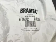 (50 Pk) Bramec Nylon Adapter Nipple Fittings 3/4" MPT x 3/8" Barb TAA-2412