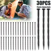 Landscape Edging Nails 30Pcs 8in Plastic Sturdy Landscape Anchoring Spikes yaRUX