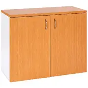 Velocity Office Buffet 900mm Beech White